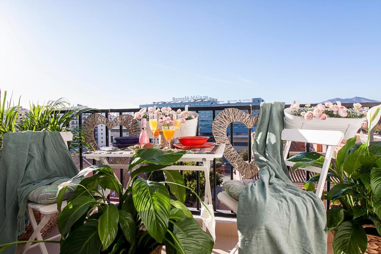 Malaga Center Flat Main Train Station Appartement Buitenkant foto